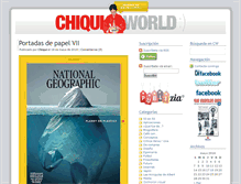 Tablet Screenshot of chiquiworld.com